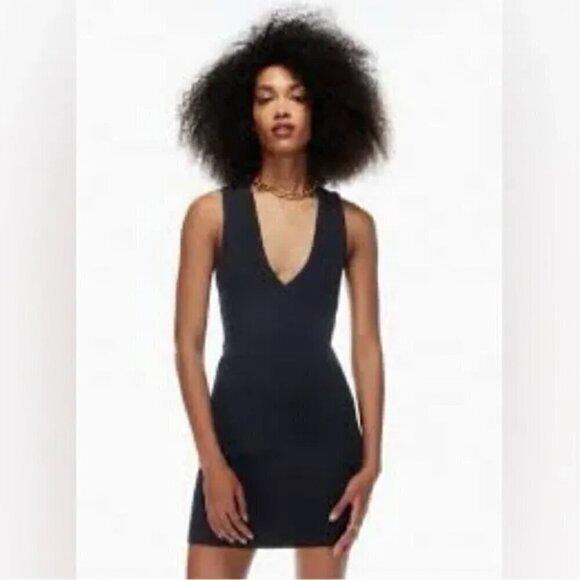 House of Harlow 1960 Dresses & Skirts - House of Harlow 1960 Luxe Essentials Sleeveless V Neck Ribbed Mini Dress…